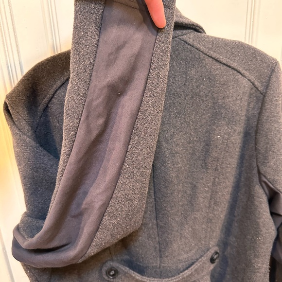 Torrid Women's Gray Peacoat - Picture 4 of 6